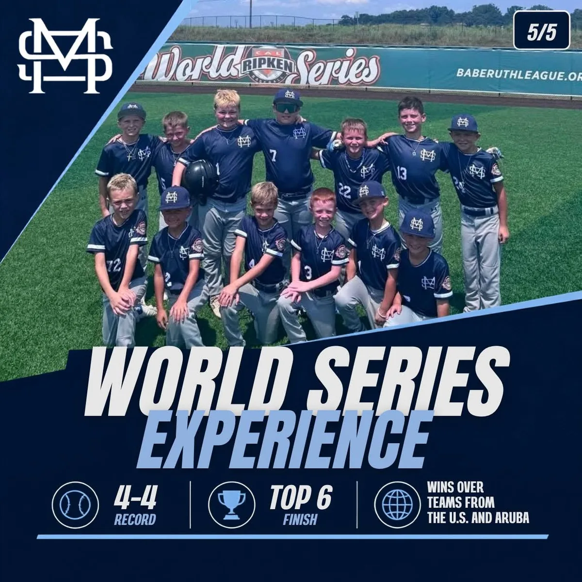 Missouri Steel World Series experience flyer slide